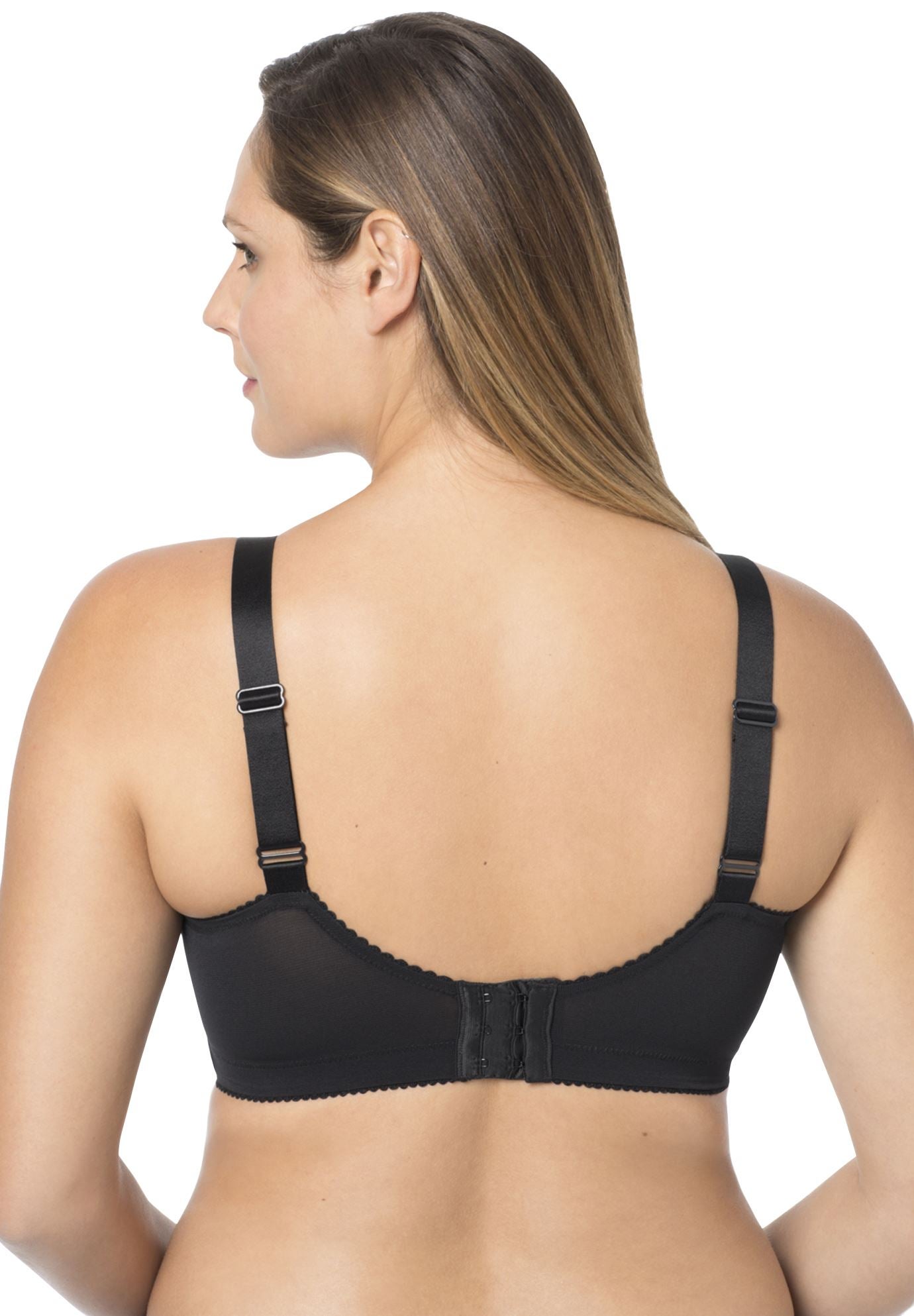 Elila® Embroidered Microfiber Underwire Bra 2401 image number 1