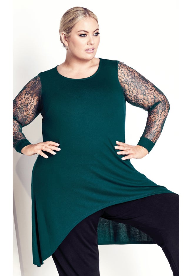 Lacey Sleeve Tunic image number null