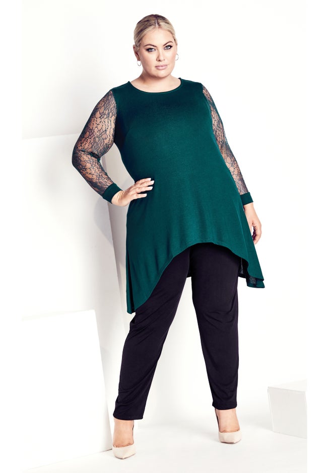 Lacey Sleeve Tunic image number null