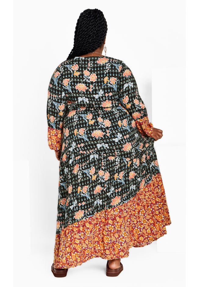 Cynthia Spliced Maxi Dress image number 2