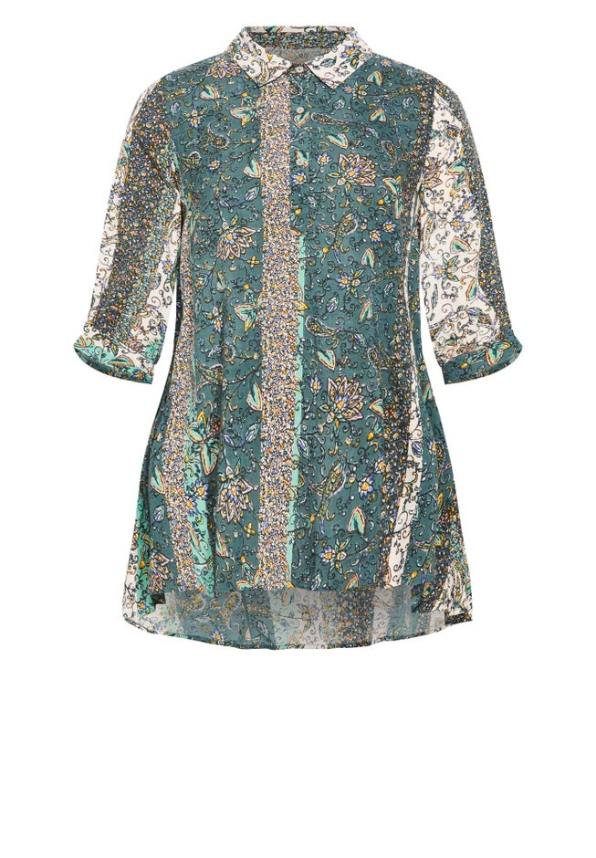 Athena Print Blouse image number 2