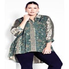 Athena Print Blouse image number null