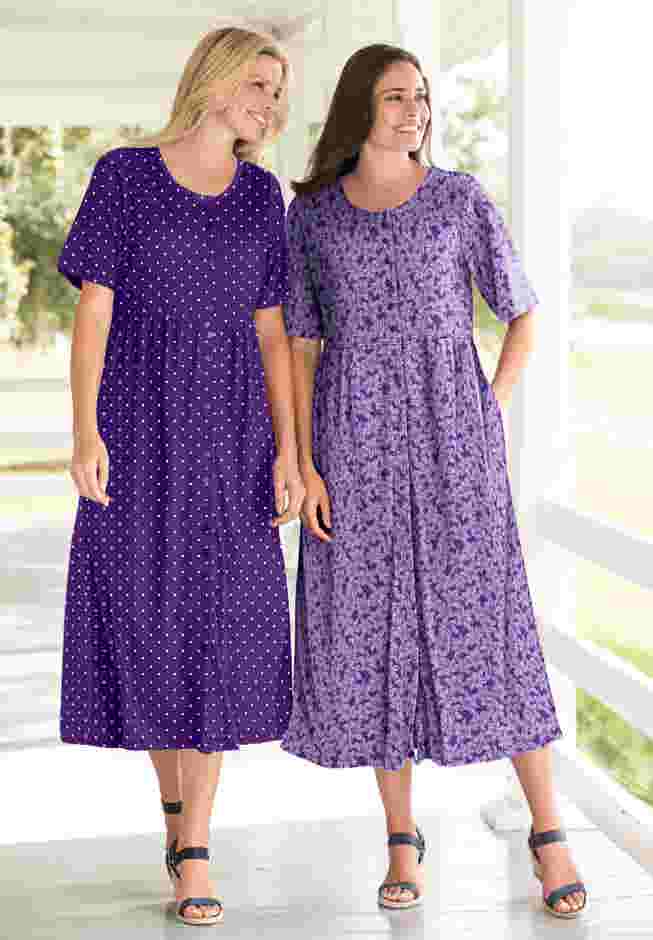 Button-Front Essential Dress image number 6