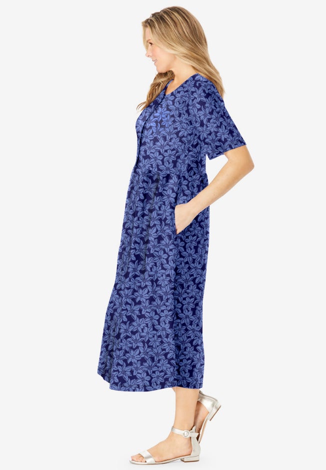 Button-Front Essential Dress image number 2