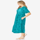 Button-Front Essential Dress image number null