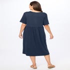 Button-Front Essential Dress image number null