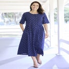 Button-Front Essential Dress image number null