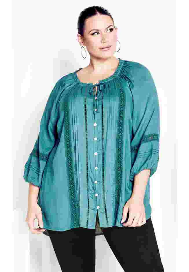 Liana Lace Blouse image number 0
