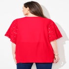 Harborview Eyelet Top image number null