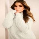 Eyelash Mockneck Sweater image number null