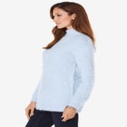 Eyelash Mockneck Sweater image number null