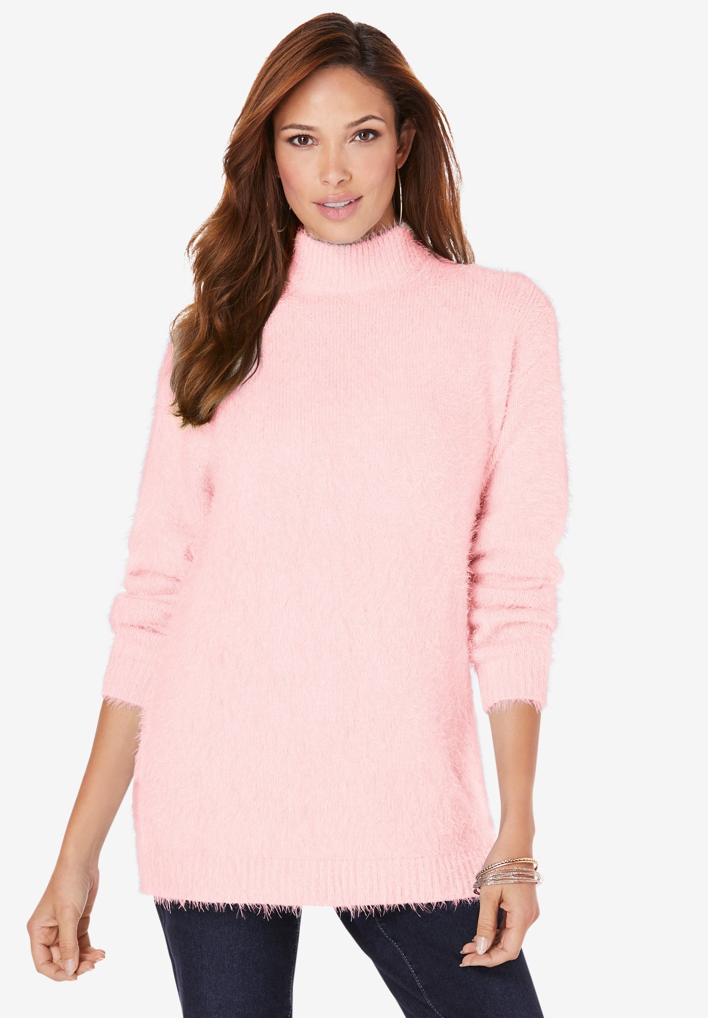 Eyelash Mockneck Sweater image number 1