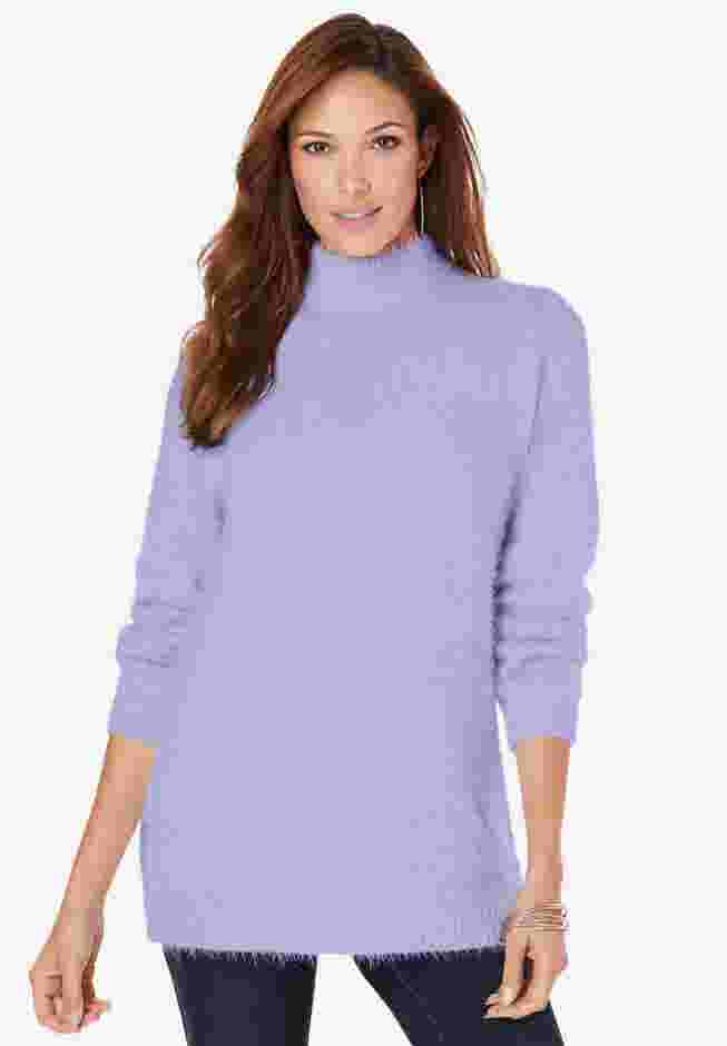 Eyelash Mockneck Sweater image number 1