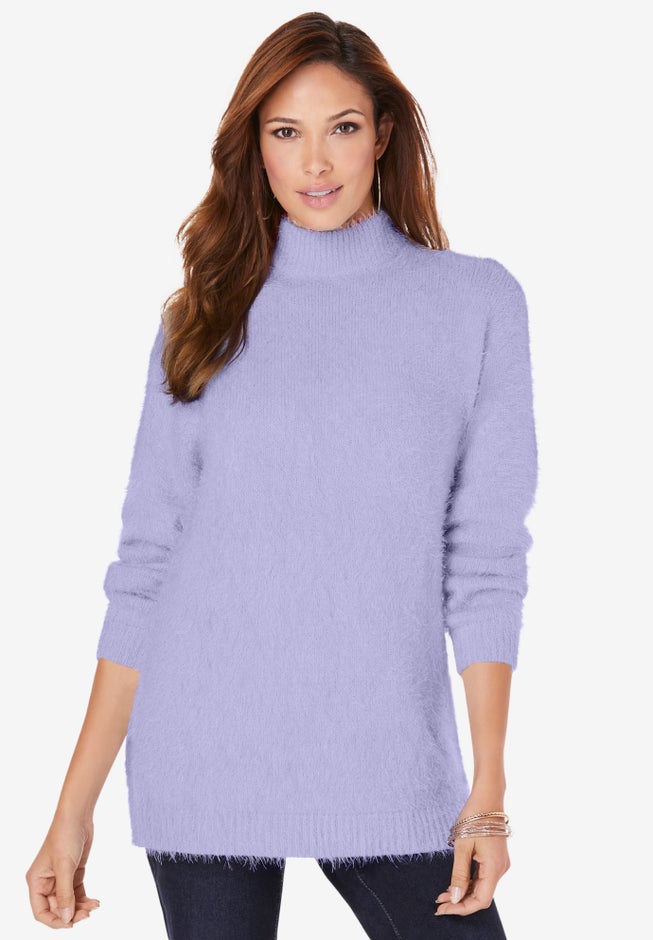 Eyelash Mockneck Sweater image number 2