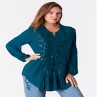 Sequin Floral Tunic image number null