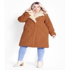 Teddy Faux Fur Jacket image number null