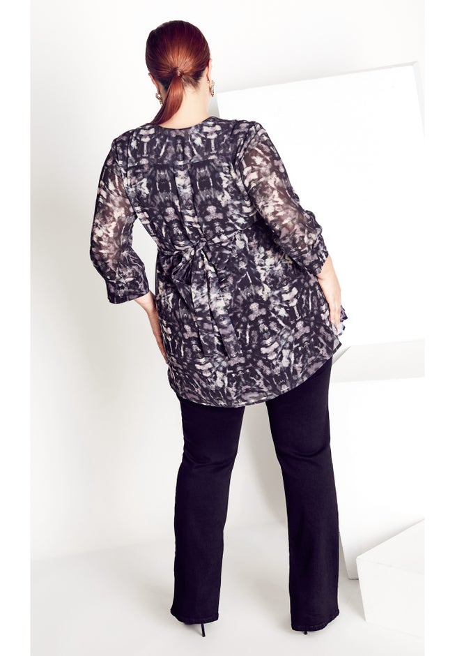 After Dark Print Tunic image number null