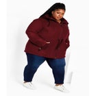 Fleece Hood Coat image number null