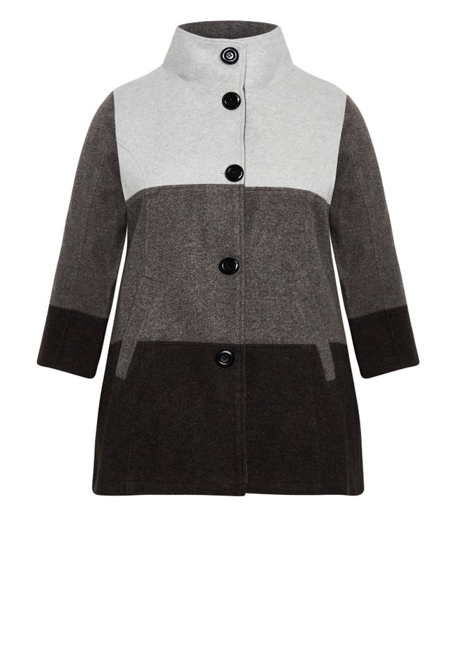 Color Block Stripe Jacket image number 6