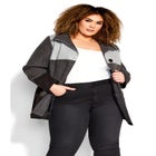 Color Block Stripe Jacket image number null