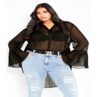 Perla Pleat Shirt image number null