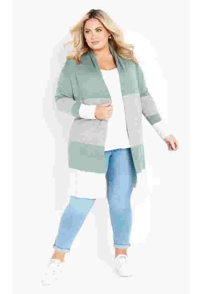 Keelyn Colorblock Cardigan image number 0