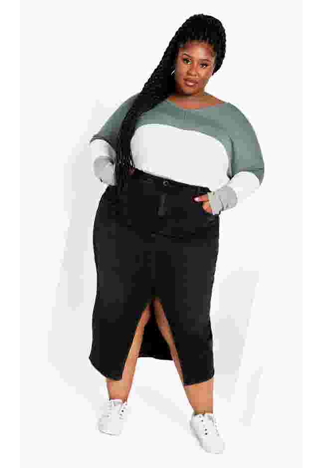 Sadie Colorblock Sweater image number 1