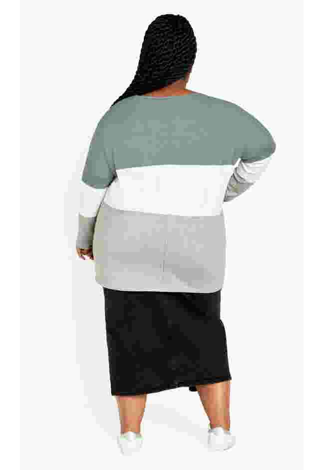 Sadie Colorblock Sweater image number 3