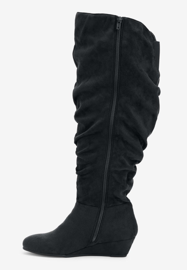 The Tamara Tall Wide Calf Boot By Comfortview image number 3