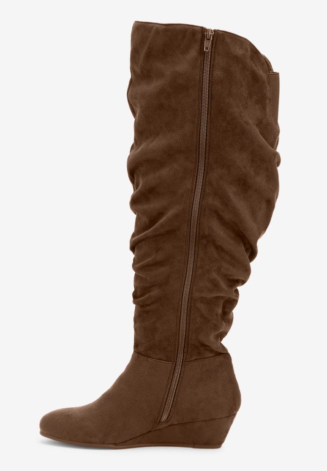 The Tamara Tall Wide Calf Boot By Comfortview image number 3