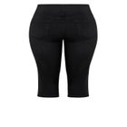 Pull On Cropped Denim Legging image number null