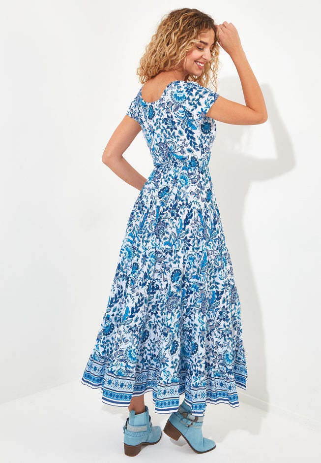 Cotton Maxi Dress image number null
