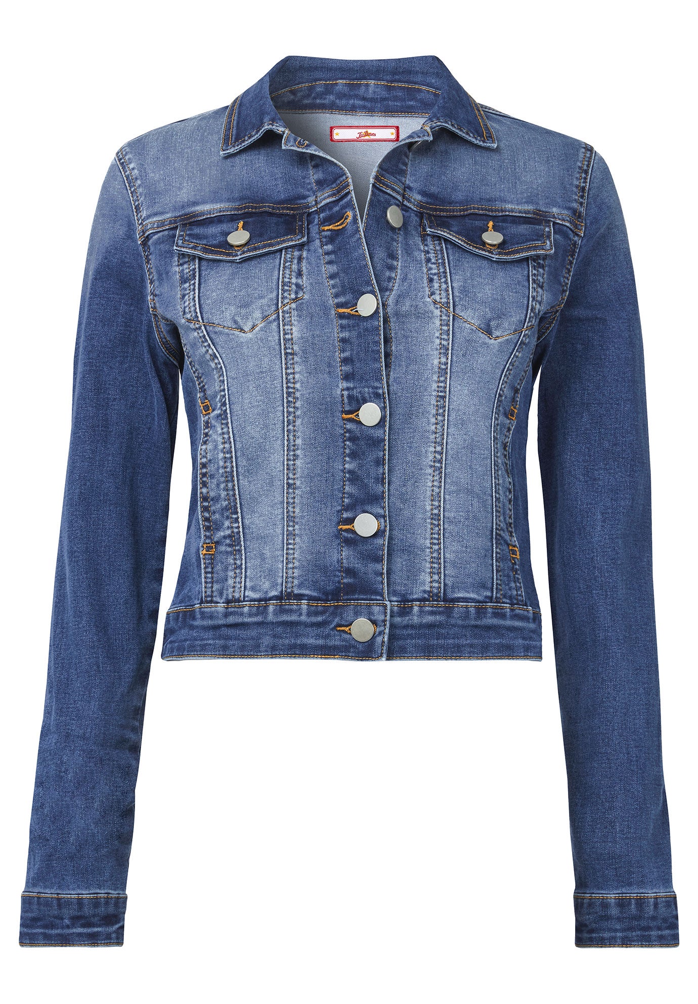 Essential Stretch Denim Jacket image number 1