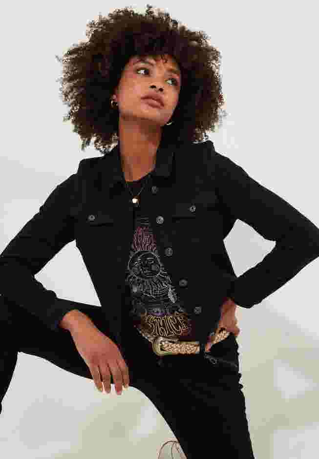Essential Stretch Denim Jacket image number 0
