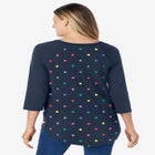 Three-Quarter Sleeve Baseball Tee image number null