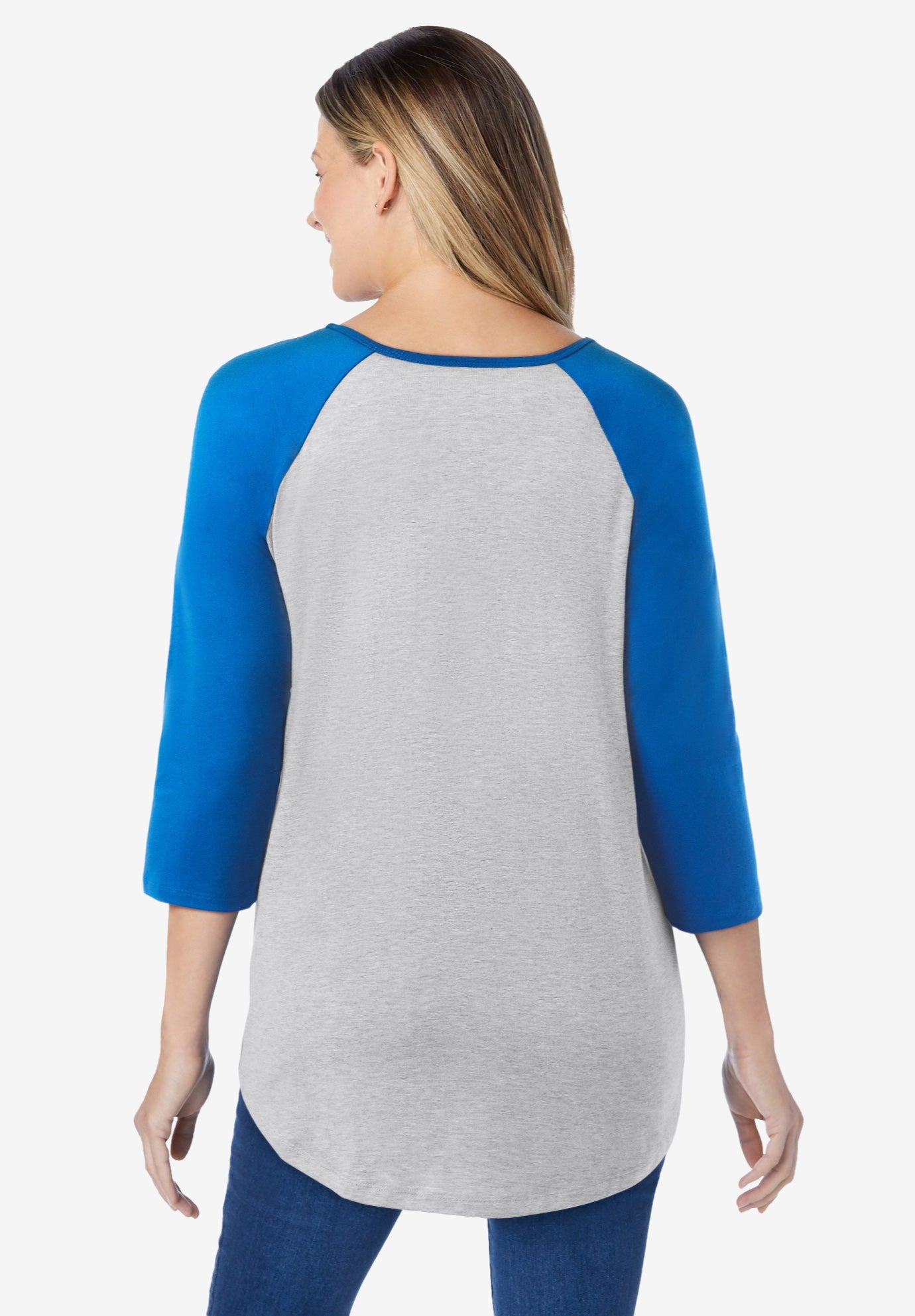 Three-Quarter Sleeve Baseball Tee image number 1