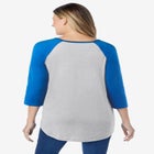 Three-Quarter Sleeve Baseball Tee image number null