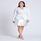 Sequin Mini Skirt image number null