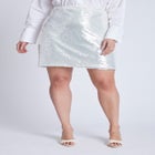 Sequin Mini Skirt image number null