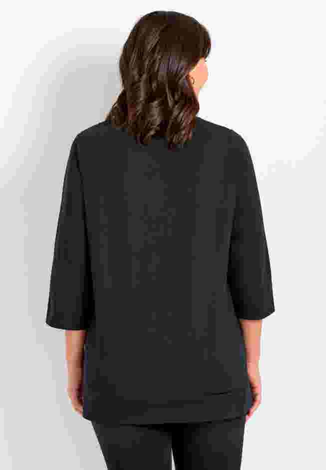 Lace Crewneck Tee image number 1