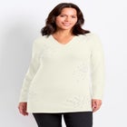 Embellished V-Neck Tunic image number null