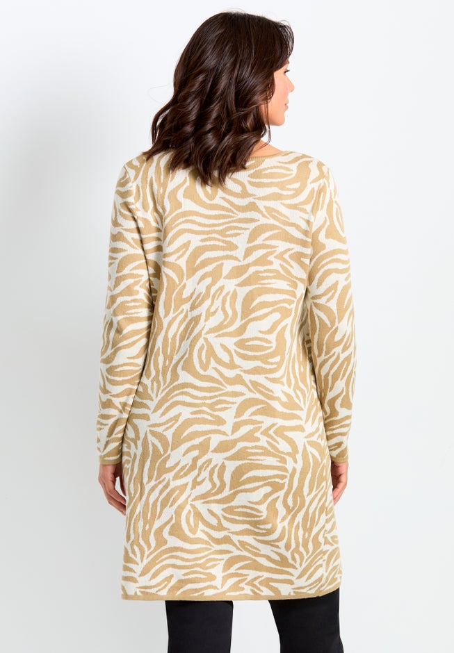 Open Front Sweater Cardigan image number 1