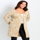 Open Front Sweater Cardigan image number null