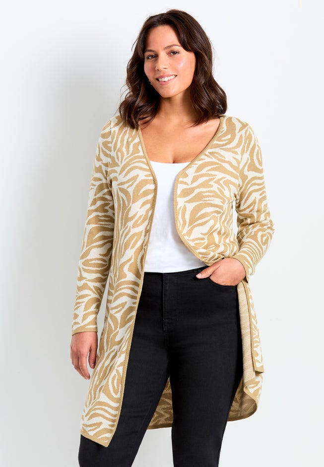 Open Front Sweater Cardigan image number 3