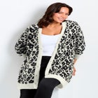 Button Front Cozy Cardigan image number null