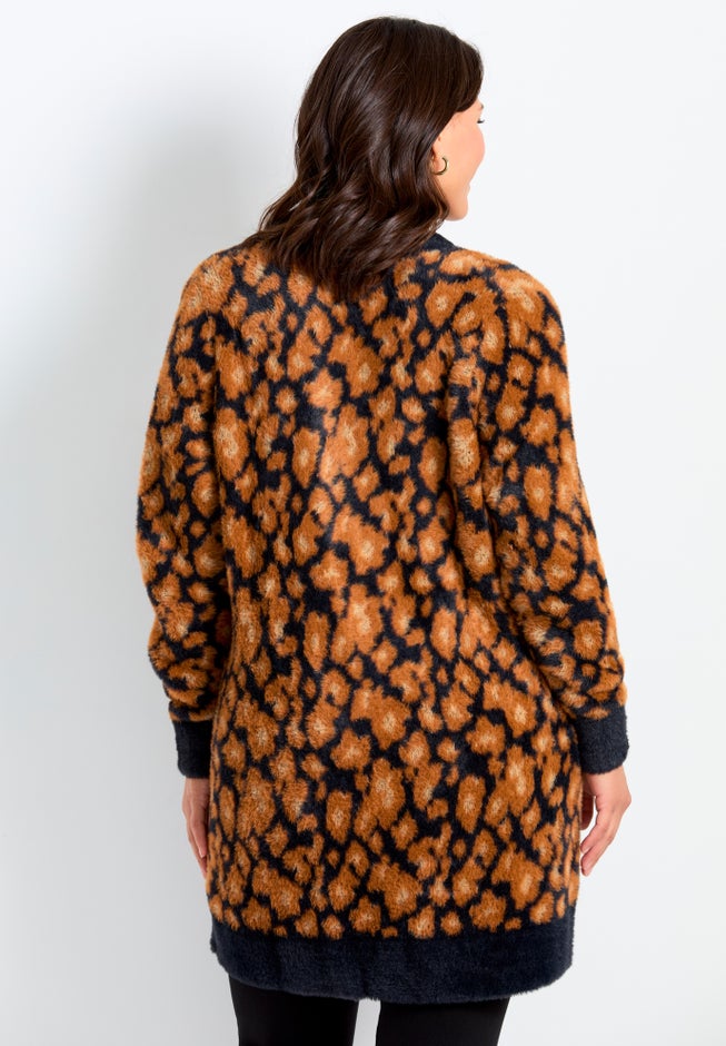 Button Front Cozy Cardigan image number 1