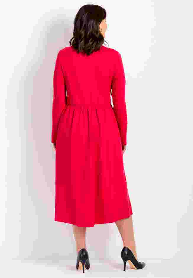 Fit And Flare Midi Dress image number 1