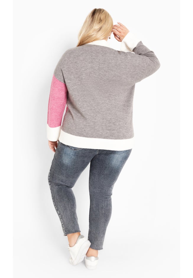 Zola Colour Block Cardigan image number 2