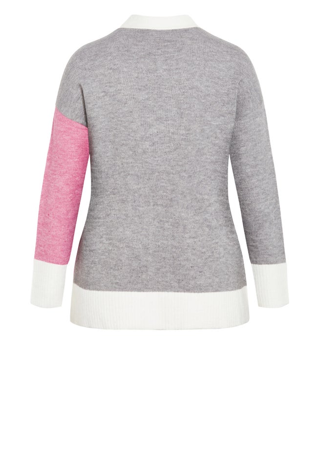 Zola Colour Block Cardigan image number 4
