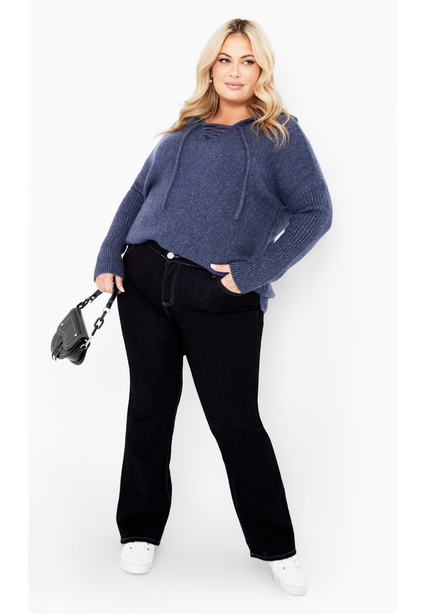 Rory Laceup Sweater image number 1